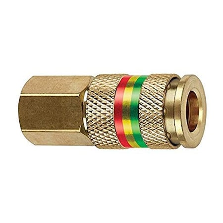 Milton Coupler - Combo 1/4 in. Fnpt, Fits Milton, Aro, & Tru-Flate PETRF13-515